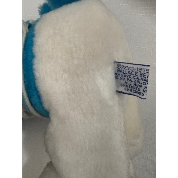 Vintage Peyo Wallace Brand  1979 and 1982 Smuf snd Smufette  Plushes - Picture 5 of 13